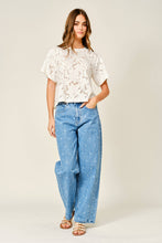 Soft Bloom Lace Tee