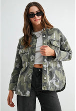 Camo After Dark Shacket