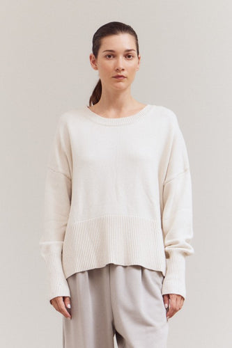 Classic Ribbed Hem Sweater(More Colors)