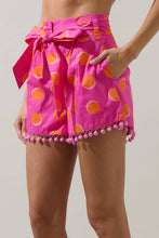 Rosy Polka Dot Shorts