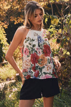 Floral Printed Halter Top