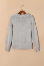 Chunky Gray Sweater