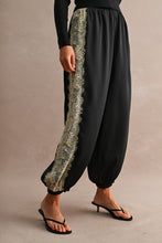 Satin Side Note Pants