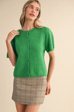 Cloudy Soft Button Sweater