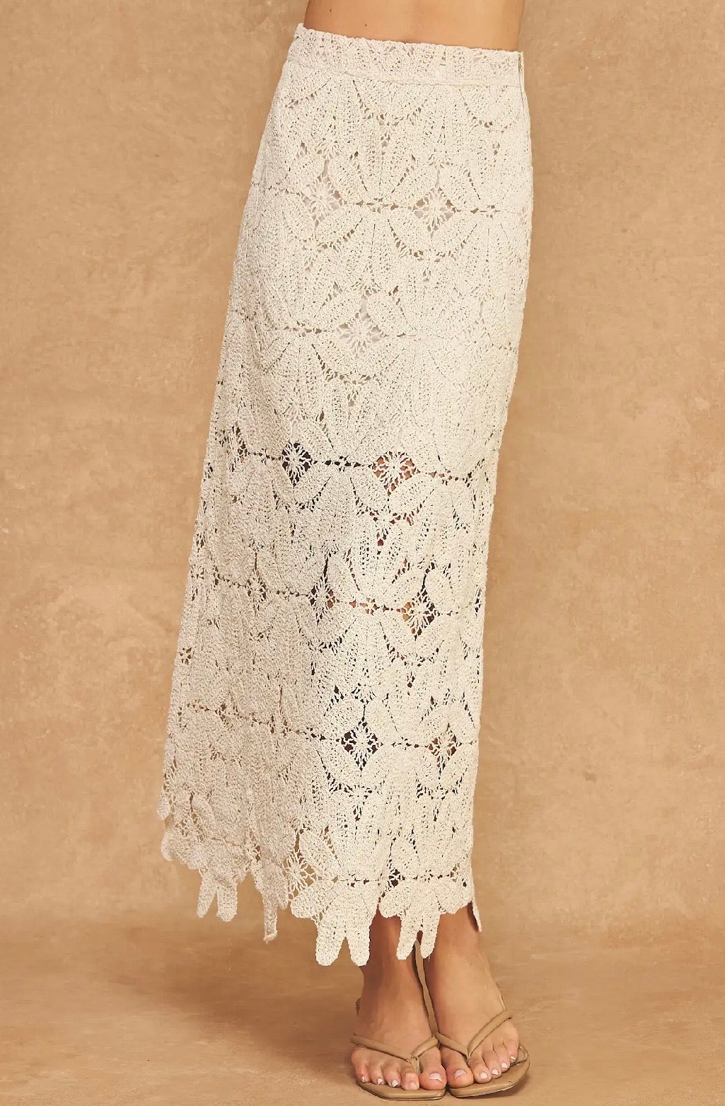 Petal Poise Crochet skirt