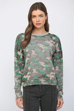 Luxe Camo Sweater