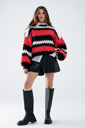 (Final Sale) Zig Zag Sweater