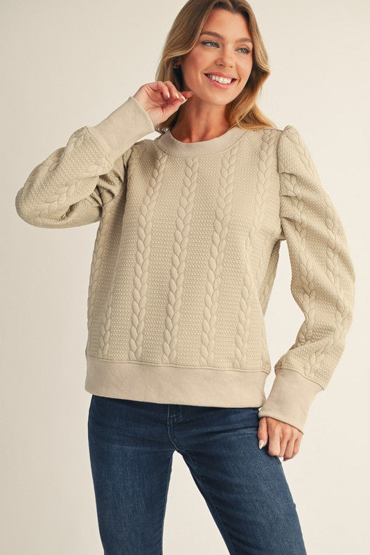 Cable Lane Sweatshirt