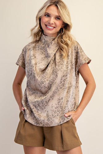 The Sahara Drape Blouse