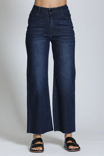 Beth Wide Leg Crop Denim