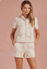 Champagne Garden Shorts