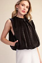 Gathered Glow Bubble Top