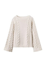 Coastal Cable Knit Sweater