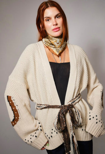 Lucky Horseshoe Cardigan