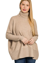 Brushed Turtleneck Top (More Colors)