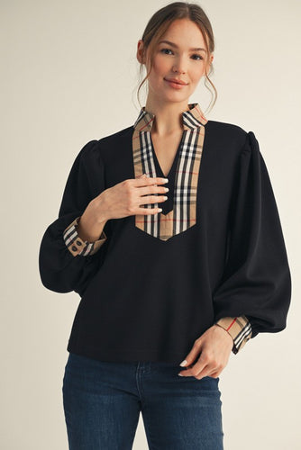 Plaid Status Top (More Colors)