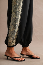 Satin Side Note Pants