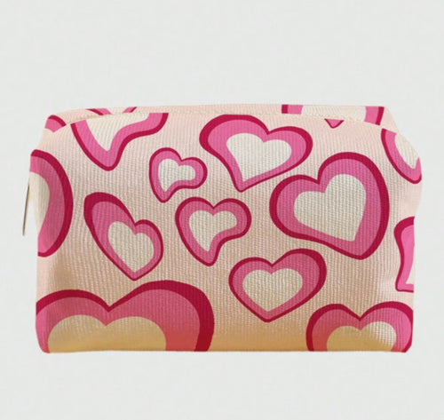 Heart Cosmetic Bag