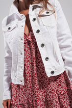 White Out Denim Jacket