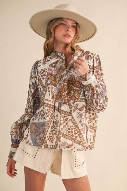 Meadow Mosaic Blouse