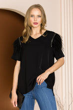 Wendelle Feather Top