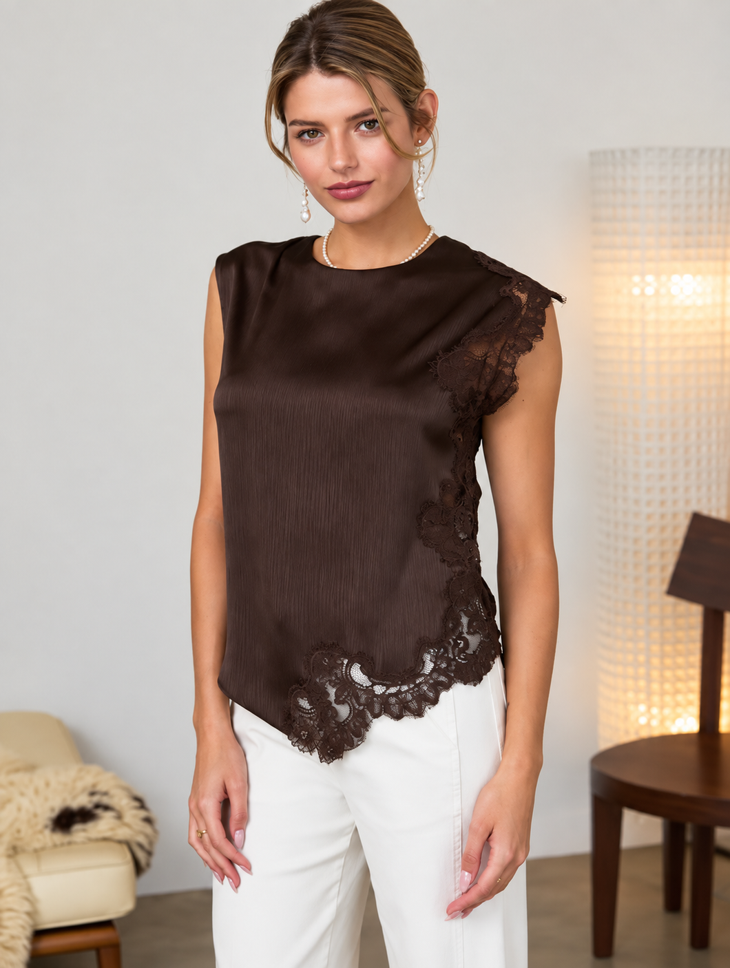 Delaney Lace Top