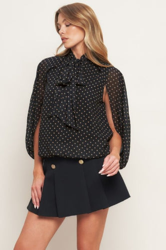 Starry Cape Blouse