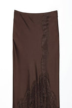 Chocolate Lace Cascade Skirt