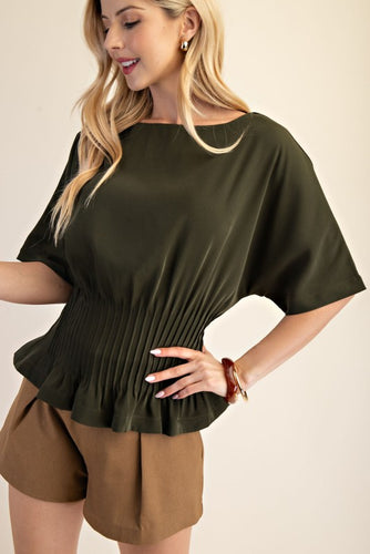 Luxe Cinched Top