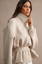 Sculpted Scuba Jacket