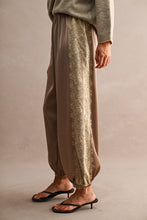 Satin Side Note Pants