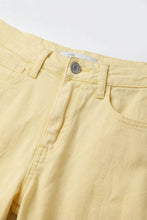 Lemon Twist Barrel Denim