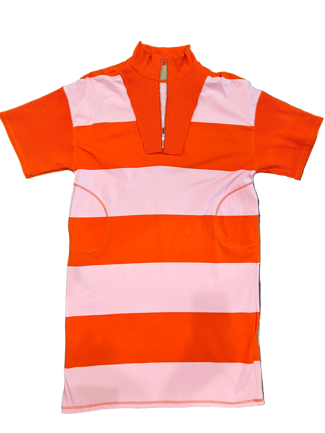 Dreamsicle Half Zip Dress