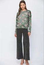 Luxe Camo Sweater