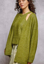 Olive You More Sweater Set