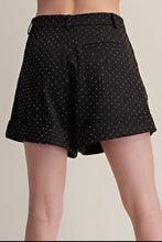 Midnight Spark Pleated Shorts