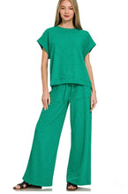 Short Sleeve Slub Set