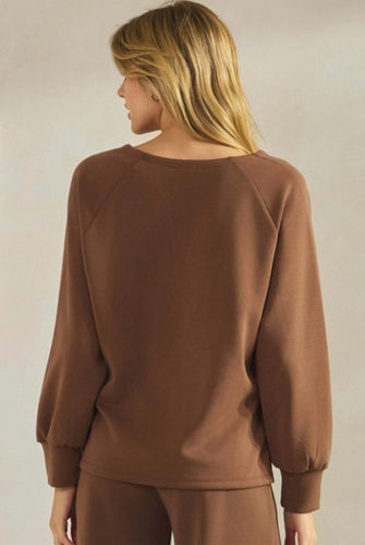 Scuba Mocha Top