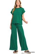 Slub Short Sleeve Set (More Colors)