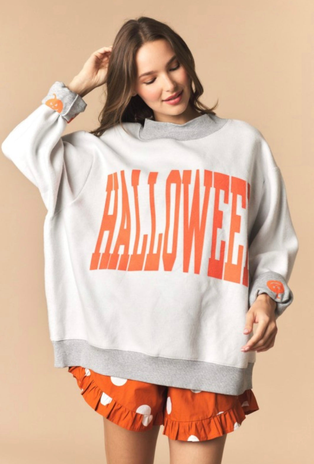 Haunted Reversible Mock Neck