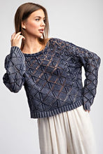 Crochet Diamond Sweater