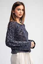 Crochet Diamond Sweater