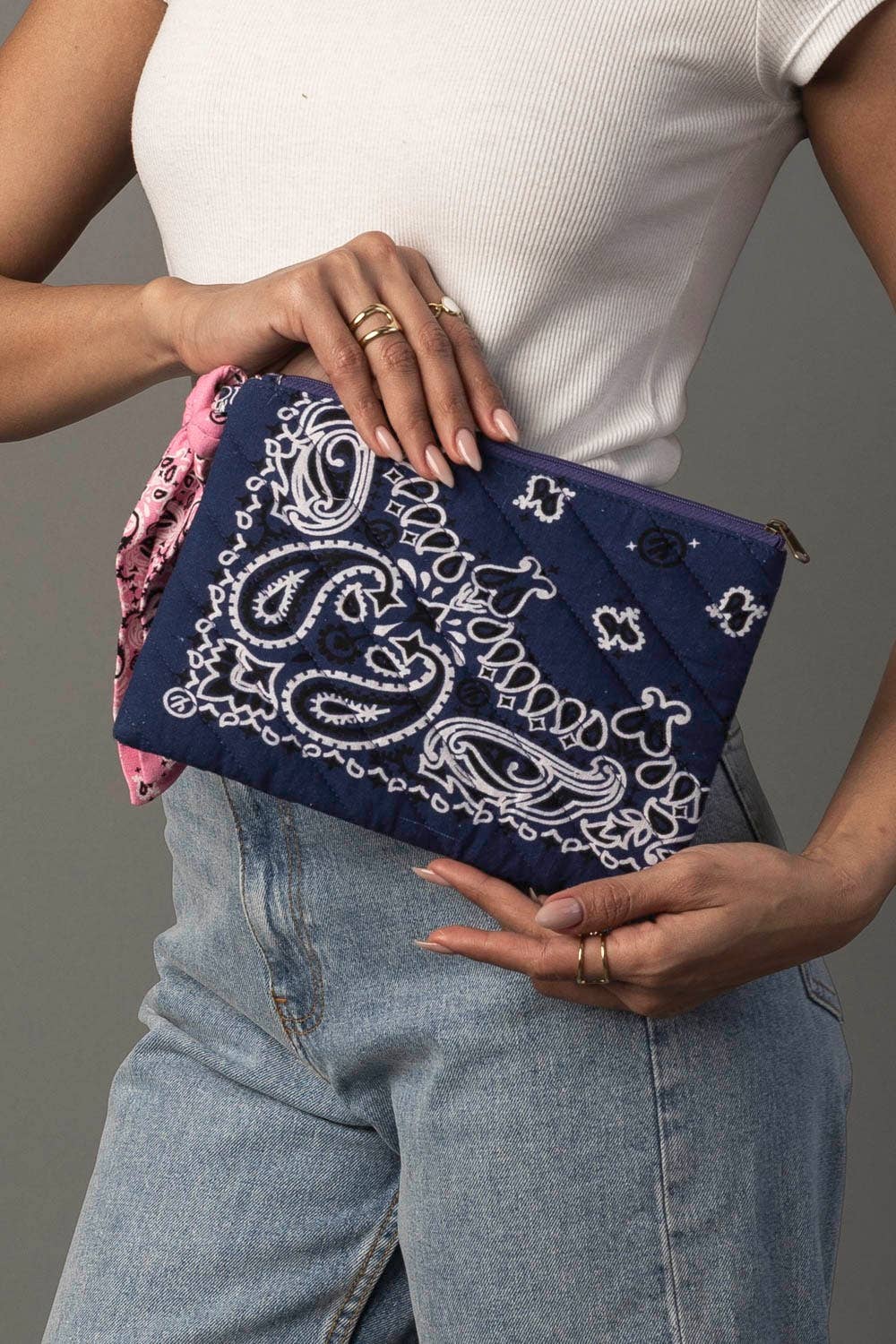 Bandana Babe Clutch
