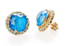 Jayne Crystal Trim Earrings (More Colors)
