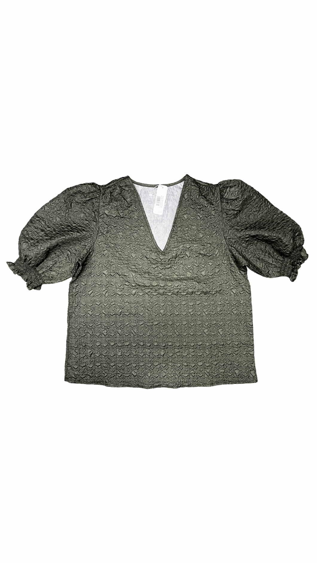 Olive Textured Top