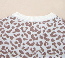 Knit Leopard Cardigan