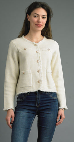 Polished Tweed Jacket