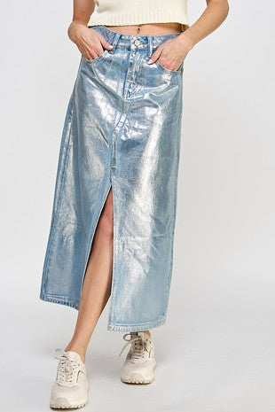 Metallic Foil Skirt