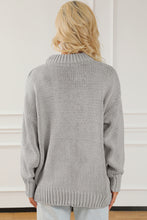 Chunky Gray Sweater