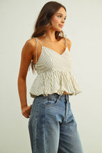 Sweet Line Peplum Top